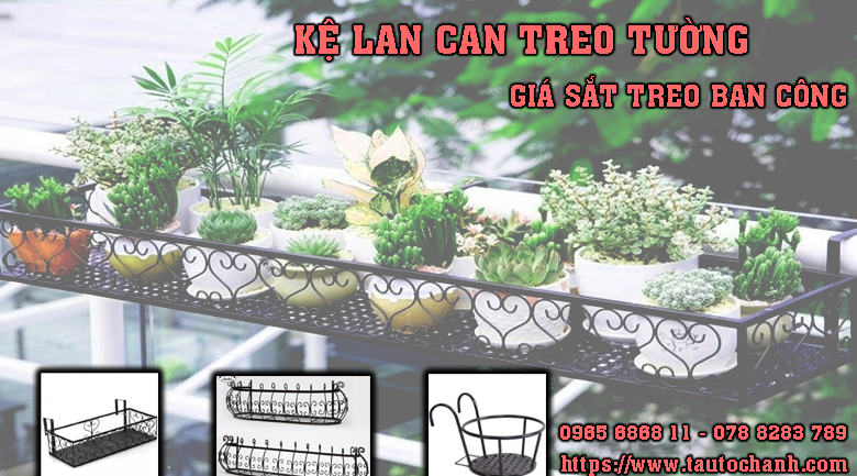 Điểm qua 1 số loại giá sắt, kệ sắt đựng chậu hoa ở ban công được ưa chuộng nhất