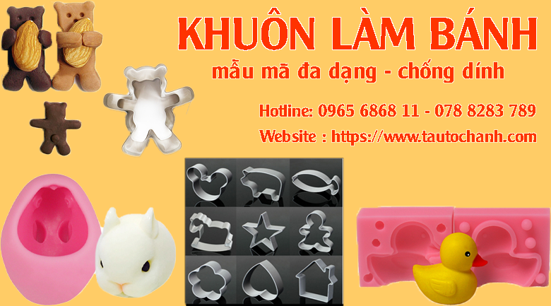 1 số loại khuôn làm bánh đơn giản tại nhà dành cho bé