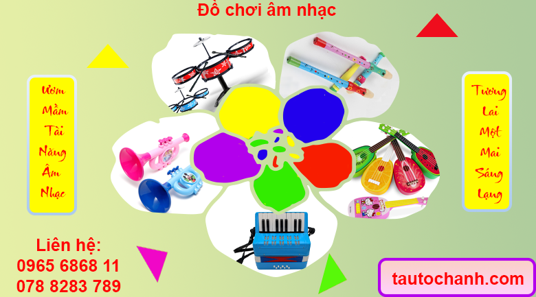 Tổng hợp những nhạc cụ đồ chơi cho bé tự tin tỏa sáng