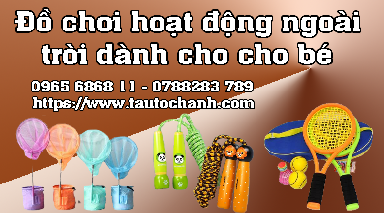 1 số đồ chơi hoạt động ngoài trời dành cho bé