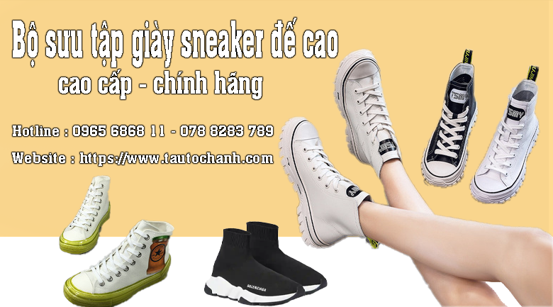 Đâu là xu hướng chọn lựa những đôi giày sneaker nữ đế cao của giới trẻ hiện giờ?