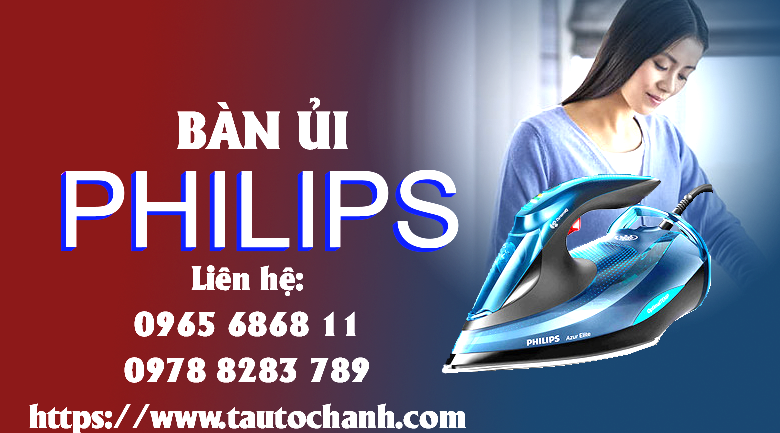 [REVIEW] Bàn là hơi nước cầm tay, bàn ủi PHILIPS