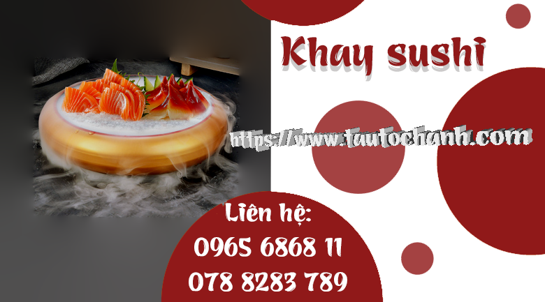 Những loại khay đựng sushi, khay đựng đồ ăn độc đáo
