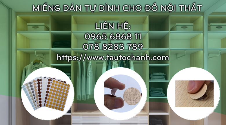 Vì sao miếng dán tự dính cho đồ nội thất lại được nhiều người ưa thích?