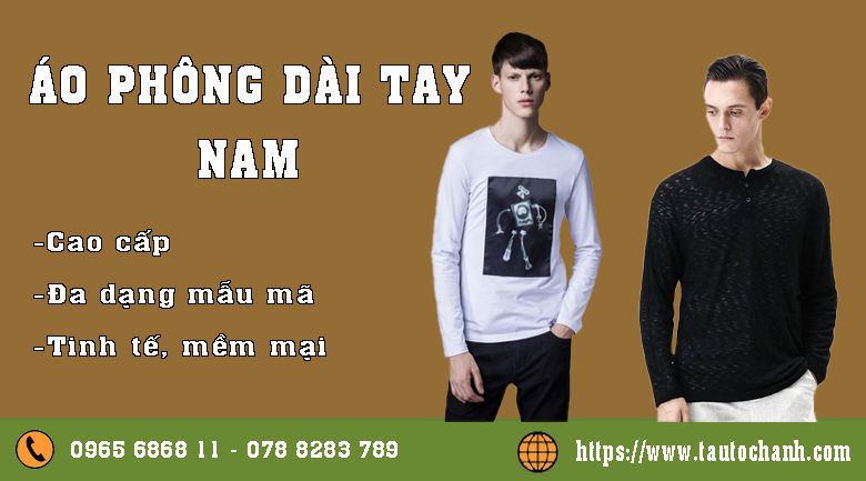 Cách chọn áo thun nam, áp phông nam dài tay cho mùa thu này mà các bạn nên biết