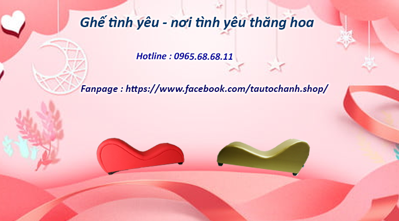 Ghế tình yêu - nơi cảm xúc thăng hoa