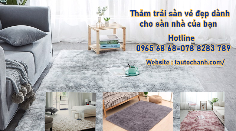 Lời khuyên của chuyên gia về việc lựa chọn thảm trải sàn cho gia đình của bạn